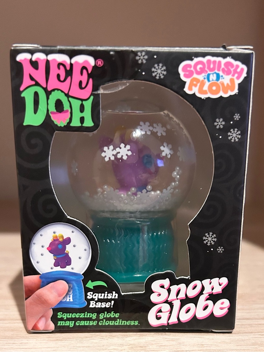 RARE NEEDOH Snow Globe - Rudy the Reindeer - Picture 3 of 5
